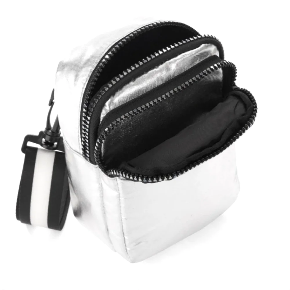 🆕Nobo Iridescent Mini Camera bag Crossbody NWT